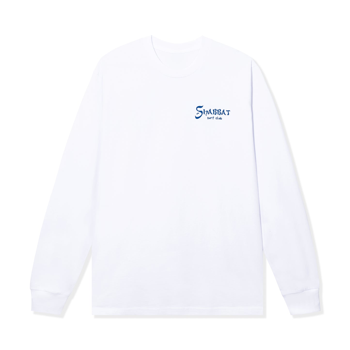 Schvitzin For A Surf Long Sleeve Tee - White