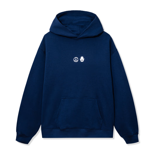 Peace Hoodie - Cobalt Blue