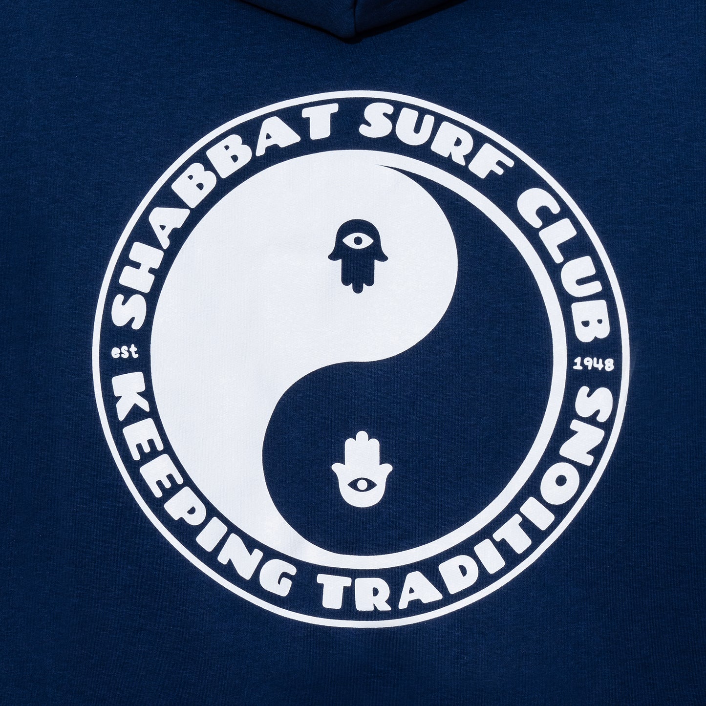 Peace Hoodie - Cobalt Blue