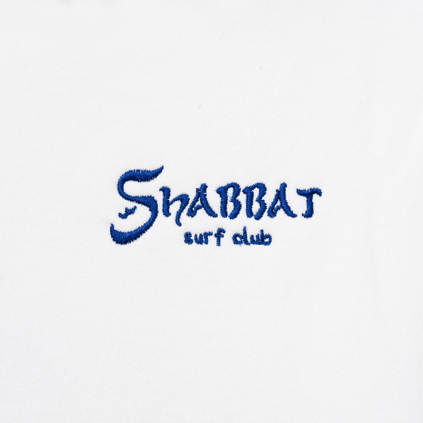 Shabbat Surf Club Hoodie - White