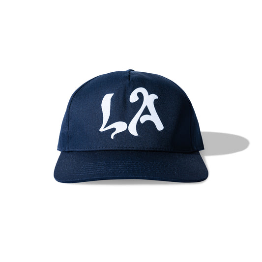 Peace Hamsa LA Hat - Navy Blue