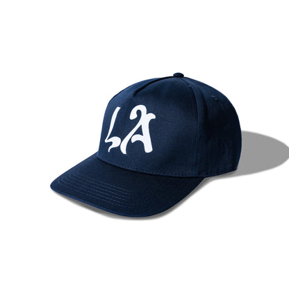Peace Hamsa LA Hat - Navy Blue