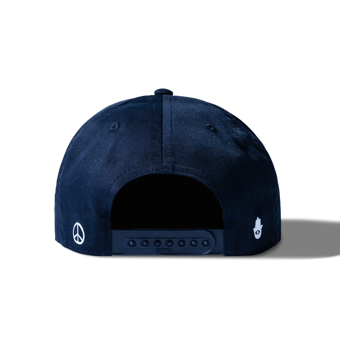 Peace Hamsa LA Hat - Navy Blue