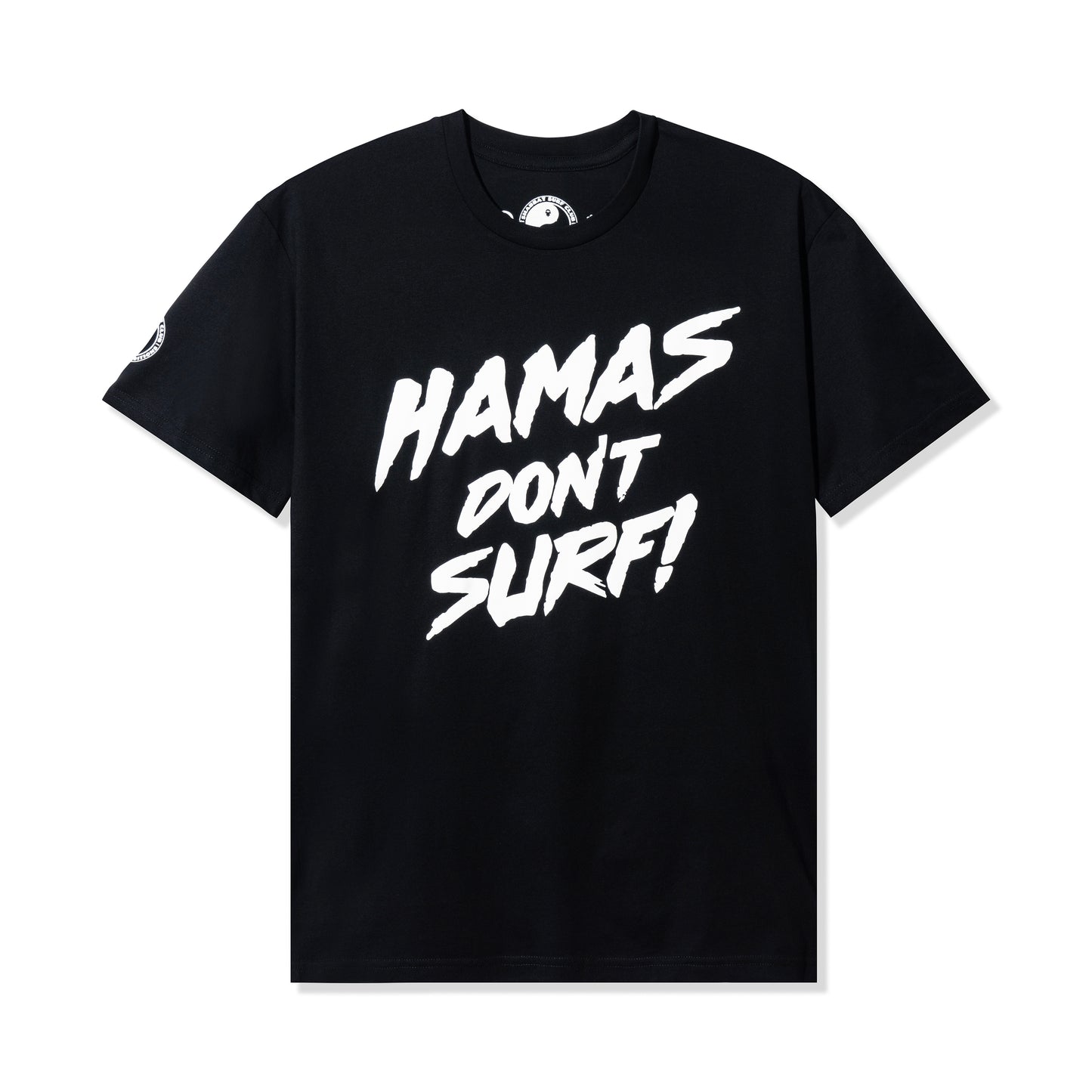 Hamas Don't Surf Tee - Black